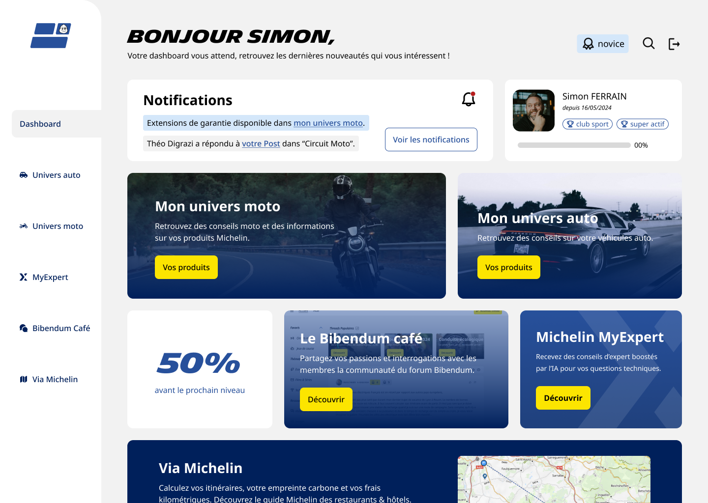 Lire la suite à propos de l’article Concours Michelin